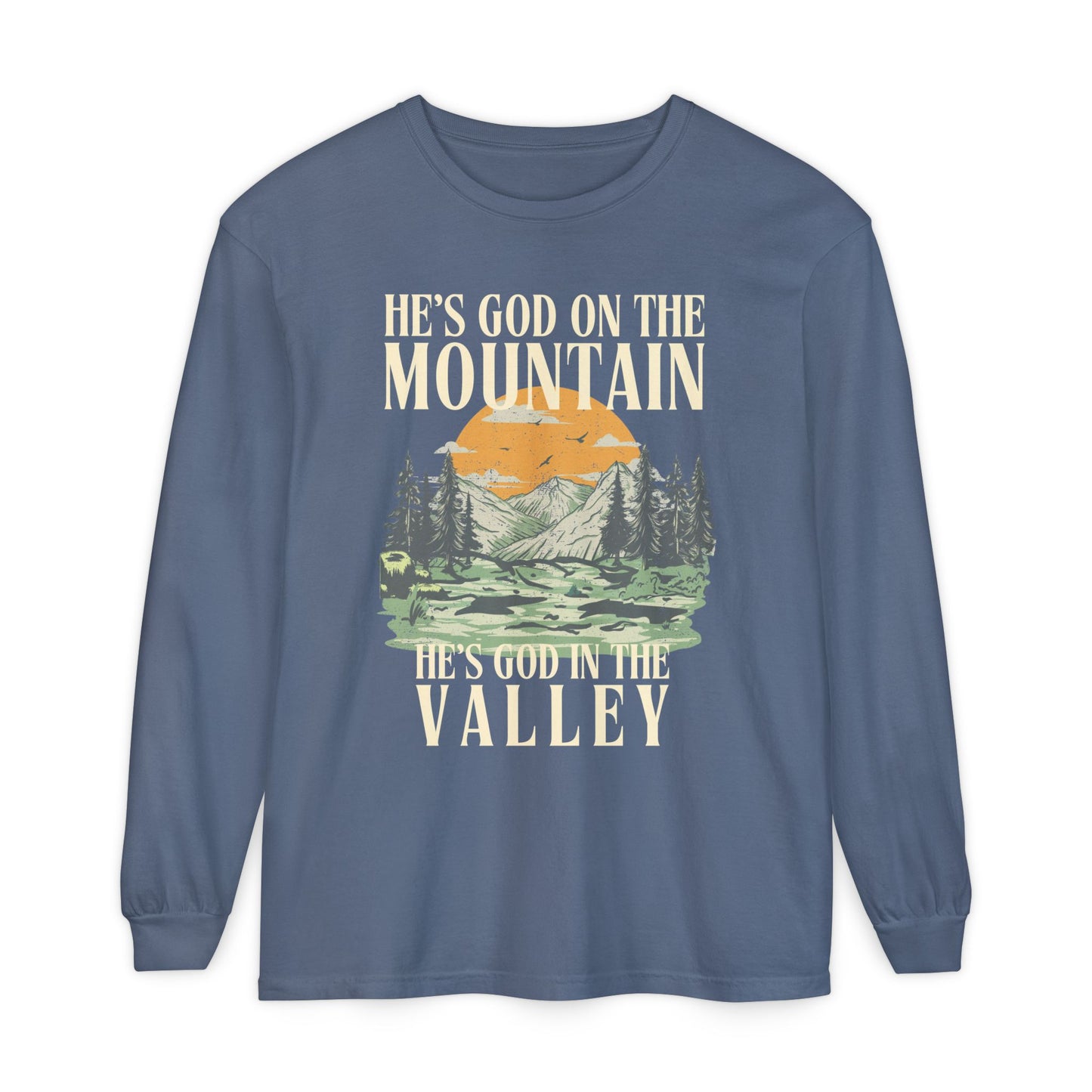 Mountains & Valleys Long Sleeve T-Shirt