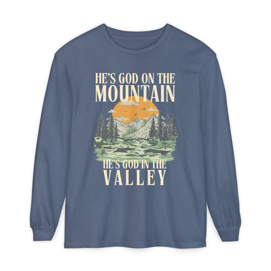 Mountains & Valleys Long Sleeve T-Shirt